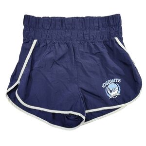 Birch & Stone Womens Activewear Yosemite Wild Hearts‎ Nylon Shorts Size M